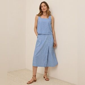 NEW Pact Canopy Linen Blend Wrap Skirt